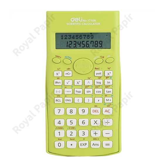 Számológép, tudományos, 240 funkció, DELI 