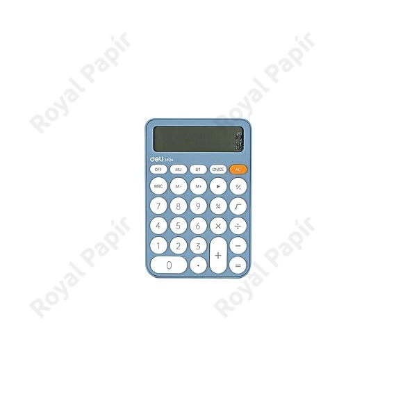 Számológép, asztali, 12 számjegy, DELI 