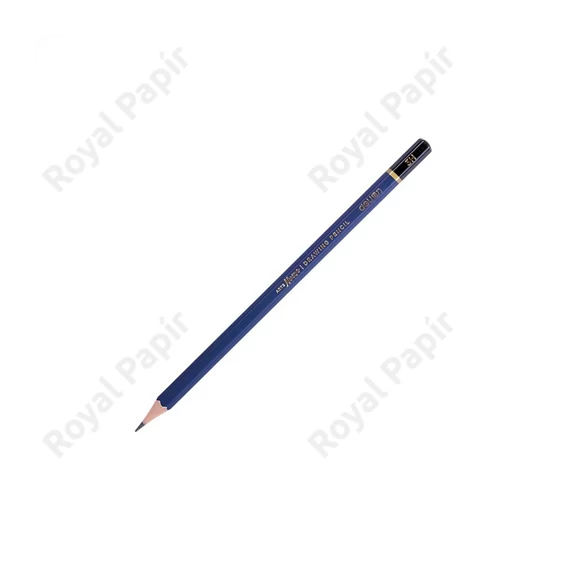 Grafitceruza, 3H, hatszögletű, 12 darabos, DELI 