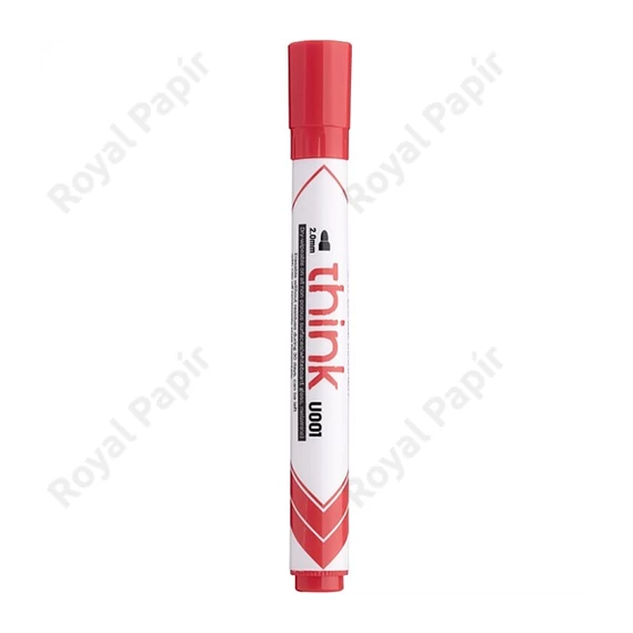 Tábla- és flipchart marker, 2,0 mm, gömbölyű, DELI 