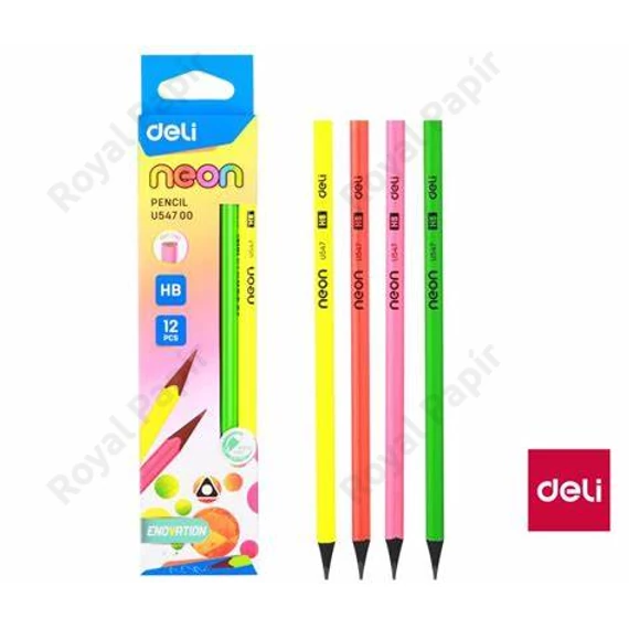 Grafitceruza, HB, háromszögletű, DELI 