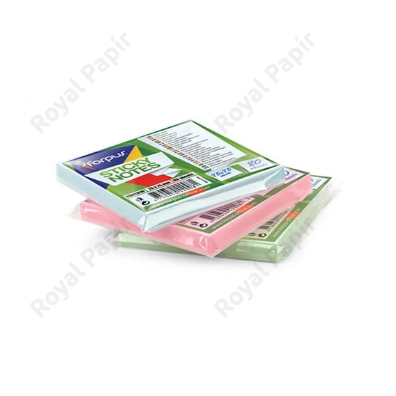 Öntapadós jegyzettömb 75x75 80 lapos - pasztell rózsa