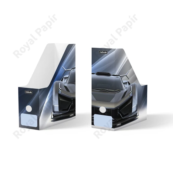 Irattartó papucs, papír, hajtogatós, Sportautó, Nebulo