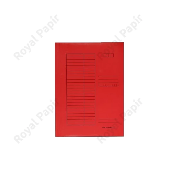 Iratgyűjtő SO-RE A/4 230g  piros