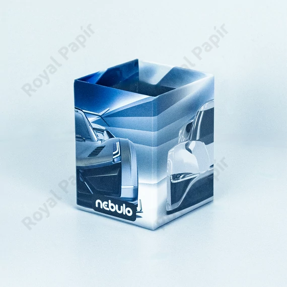 Írószertartó pohár, asztali, papír, Sportautó, Nebulo