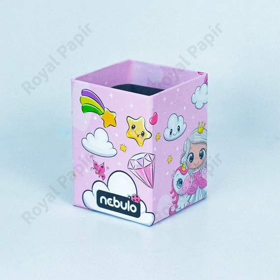 Írószertartó pohár, asztali, papír, Uni&Kir, Nebulo