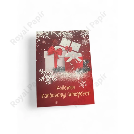 Képeslap szóló - karácsonyi