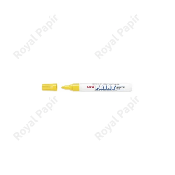 Lakkfilc  UNI PX-20 (2,2-2,8mm)   sárga