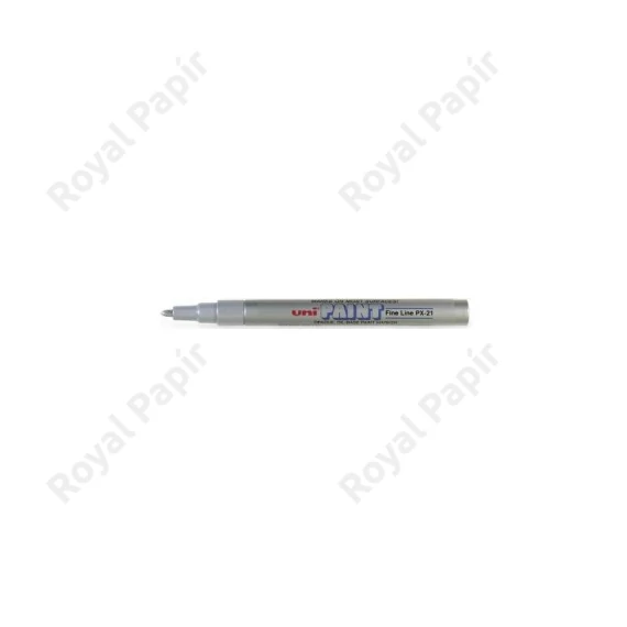 Lakkfilc  UNI PX-21 (0,8-1,2mm) ezüst