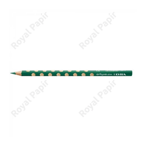 Szóló színesceruza Lyra Groove Slim, sötét zöld