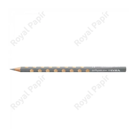 Szóló színesceruza Lyra Groove Slim, szürke