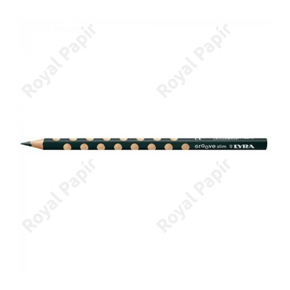 Szóló színesceruza Lyra Groove Slim, fekete