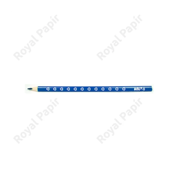 Szóló színesceruza, háromszögletű, vékony  EDU, kék