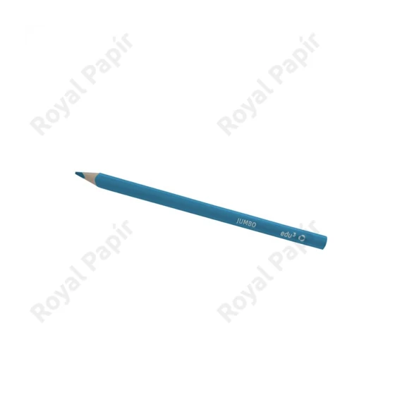 Szóló színesceruza, vastag, háromszögletű EDU, világos kék