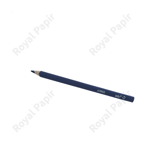 Szóló színesceruza, vastag, háromszögletű EDU, kék