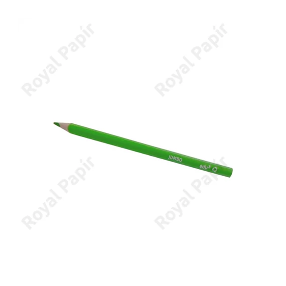 Szóló színesceruza, vastag, háromszögletű EDU, világos zöld